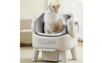 Removable Open-Top Automatic Litter Box Electric Automatic Cat Litter Box Safety Pet Supply Odor Control for Apartment