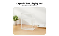 Anime Badge Storage Box High Clarity Clear Acrylic Display Case Dustproof