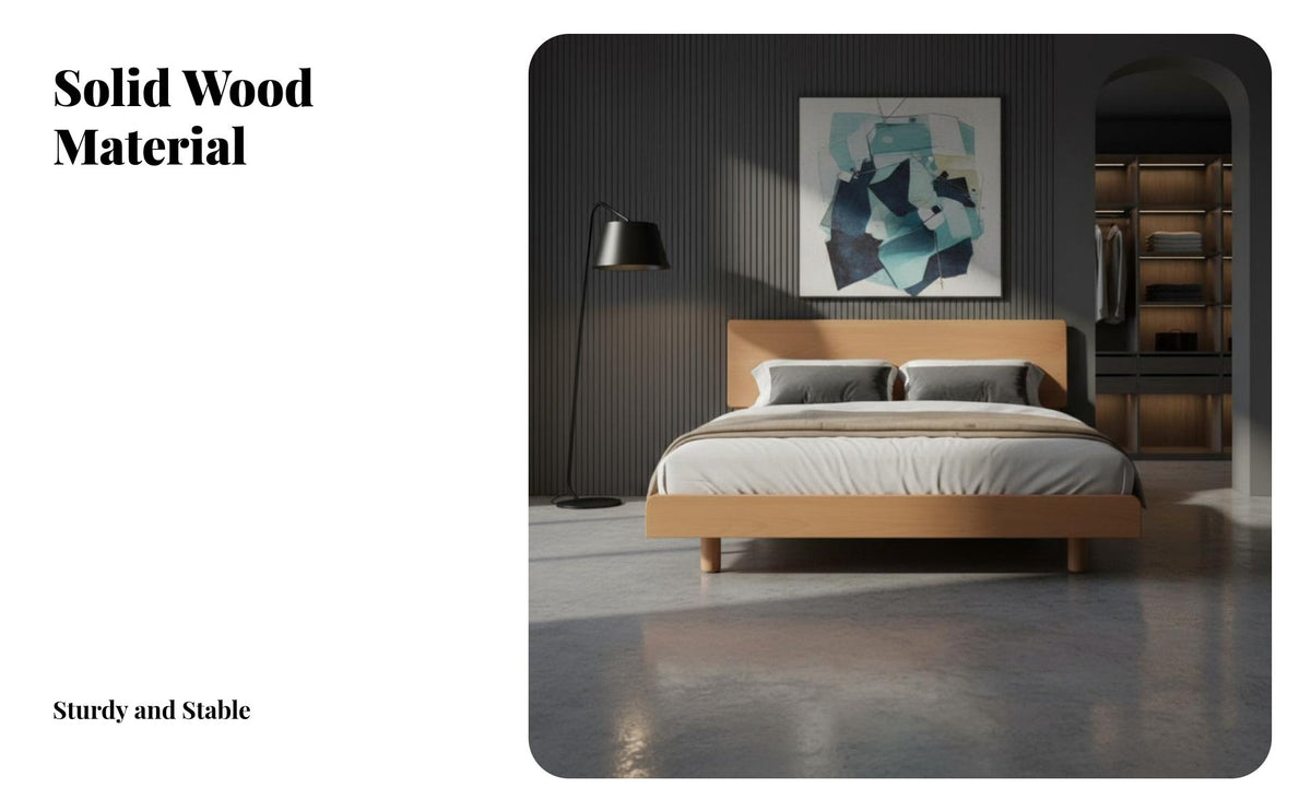 Illuminated Floating Bed Frame Nordic design Floating lighted Bed Frame No Box foundation Needed Bedroom Furniture for Homeowners, Guest Room, Apartment, Home