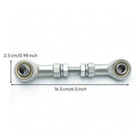 Adjustable Linkage Rod with Spherical Ends Mechanical Rod End Linkage Versatile Hardware Smooth for Motion Transfer