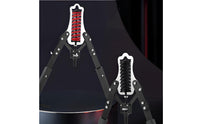 Non-Slip Grip Coil Arm Exerciser Wrist Straps Adjustable Resistance Arm Instructor Compact Chest Workout Exerciser Multi-Function Training