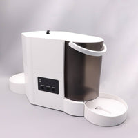 Timed Feeding Pet Feeder and Water Fountain Set Timer Control Automatic Pet Feeder 2 in 1 Water Fountain Easy to Clean for Home