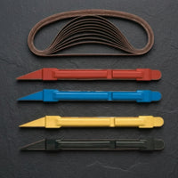 4 Pieces Sanding Pen Rapid-Swap Sanding Tool for Luthier, Workshop