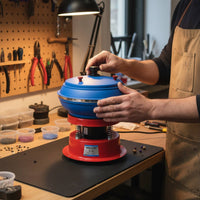 Continuous Operation Stone Polisher Wear-Resistant Jewelry Tumbler Independent Power Switch for Jewelers, Craft Makers, Workshop