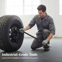 Truck Tire Changing Bar Tempered Steel Tire Bead Breaker Impact Resistant Slide Bead Breaker for Professional Mechanics, Auto Repair Shop, Garage