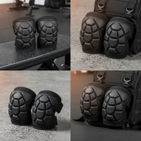 Padded Knee Pads with Foam Padding Encircling Knee Pads with Safeguarding Cap Comfortable Long-Lasting for Climbing
