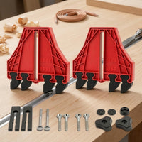 2 Pieces Adjustable Woodworking Featherboard Universal Table Saw Feather Board Flexible Tool Reinforced for Carpenters