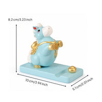Horse Phone Stand Hands-Hands-off Horse Phone Holder Cellphone Holder Stand Glossy Stylish for Office, Bedside Table