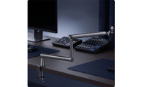 Microphone Stand Arm Heavy Duty Microphone Arm Desk Mount Sturdy Mic Stand for Gaming Content Creators