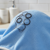 Cartoon Rabbit Quick Dry Hair Towel Cap, Thickened Coral Fleece Absorbent Bath Turban