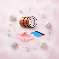 Heat Tape Set Non-Slip Silicone Mug Holder Easy to Clean Vinyl Cup Holder