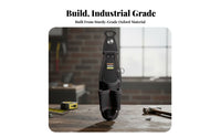 1680D Oxford Material Rotating Tool Pouch Multiple Pockets Screwdriver Pouch Heavy-Duty Work Gear Tear-Resistant