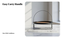 Catchall Dish Decorative Irregular-Shaped Platter Stylish & Elegant for Entryway