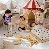 40cm Cotton Doll Clothes Set Cute Outfit for Stuffed Dolls