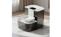 Constant Temperature Heated Feline Water Fountain Easy to Clean Tilt Pour Water Fountain Quiet Large Capacity for Cats, Pets, Dogs, Indoor