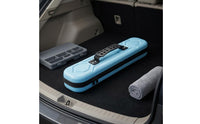 Waterproof Fishing Rod Bag Wear-Resistant Hard-Shell Fishing Rod Bag Easy to Clean Outdoor Gear Embossed Pattern