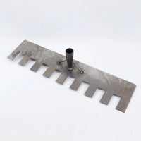 Double-Sided Rake Head Thickened Steel Rake Head Heavy-Duty Garden Tools for Gardeners, Farmers, Yard, Farm