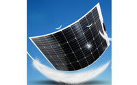 360W Flexible Solar Panel 18V Semi-Flexible Solar Panel Bendable Lightweight for RVers, Boaters, 12V Battery Charging, RVs, Boats