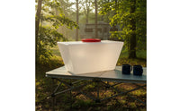 Rectangular Water Storage Tank Food Grade Flat Water Container Versatile Heavy Duty Tank for Car, Camping