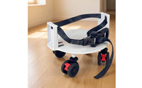 Golf Bag Wheel Base Mobile Wheeled Base with Strap Lockable for Golfers
