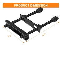 Vehicle Spare Tire Bracket Mounting Plates Boat Spare Tire Bracket Threaded Rods Hex Fasteners for Trailers