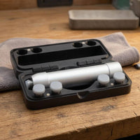 Aluminum Alloy Watch Crown Winding Tool Black Storage Case Handheld Crown Winder Silver USB-C Watch Winding Tool Compact