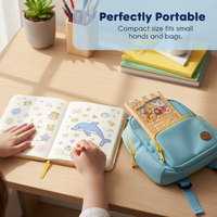 Creative Gashapon Challenge Notebook Portable Pocket Journal for Students and Kids