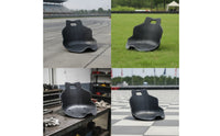 Ribbed Drift Trike Seat Long-Lasting Molded Plastic Seat with Handhold Comfortable Premium for DIY Builders