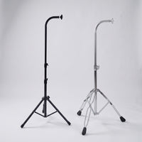 Height-Adjustable Tripod Stand with Curved Arm Stable Instrument Support Stand Non-Slip Instrument Holder Portable for Performers