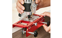 Aluminum Alloy Hinge Installation Positioner Accurate Positioning Door Hinge Drilling Guide Precision Door Mortise Jig Easy to Use for Carpenters, Woodworkers, Cabinet Making, Woodworking