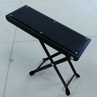 Foldable Folding Guitar Footstool Portable Classical Guitar Footstool Ergonomic Music Accessory Stable for String Players, Practice, Stage