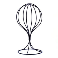 Minimalist Design Metal Wire Hat Stand Space Saving Freestanding Hat Display Freestanding Pedestal Display for Retail Storage, Closet, Entryway