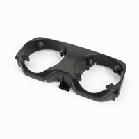 Two-Drink Holder Insert Replacement Double Cup Holder Matte Black for Center Console