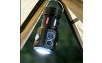 Re Energizable Mini Flashlight Compact Flashlight Multifunctional Portable Light