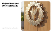 3D Metal Wind Weather Resistant Dynamic Garden for Yard, Balcony