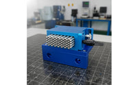 Flexible Clamping Fixture with Steel Pins Bench-Mounted Pin Clamp Compact Workholding Fixture Spring-Loaded for Machinists, Engravers, Laser Marking