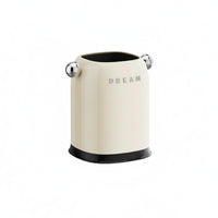 Contemporary Trash Can Stylish Design Decorative Trash Can Easy to Clean opening Top Wastebasket for Bedroom, Living Room, Washroom