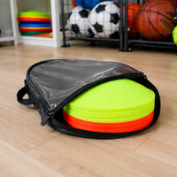 LDPE Color Cone, Marker Cone, Training Cone, For Soccer Practice, Track And Field, Compatible With Physical Education Classes