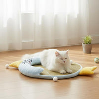 Pet Cooling Mat Soft and Comfortable Breathable Seasonal Pet Sleeping Pad for Kittens, Dogs, Hot Weather