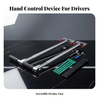 Adjustable Portable Hand Controls Foam Grips Vehicle Pedal Hand Control