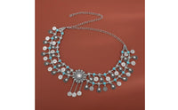 Multi-Functional Wear Belly Dance Hip Belt Bohemian Coin Waist Chain Costume Accessory for Festivals