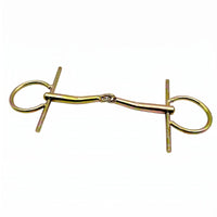 Full Cheek Bit Stainless Steel Bit with Cheek Guards Sturdy Tack for Equestrians, Horse Training
