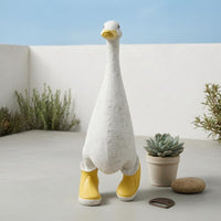Resin Duck Ornament Decorative Outdoor Decoration Hand Painted