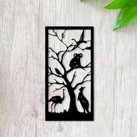TUME Metal Wall Decor Sloth Statue Mural for Office Wall Christmas Decoration