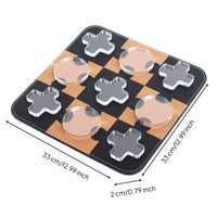Board with Acrylic Pieces High-Contrast for Interior Designers