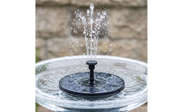Eco-Friendly Solar Fountain Pump Cordless Floating Solar Fountain Outdoor Interchangeable for Patio