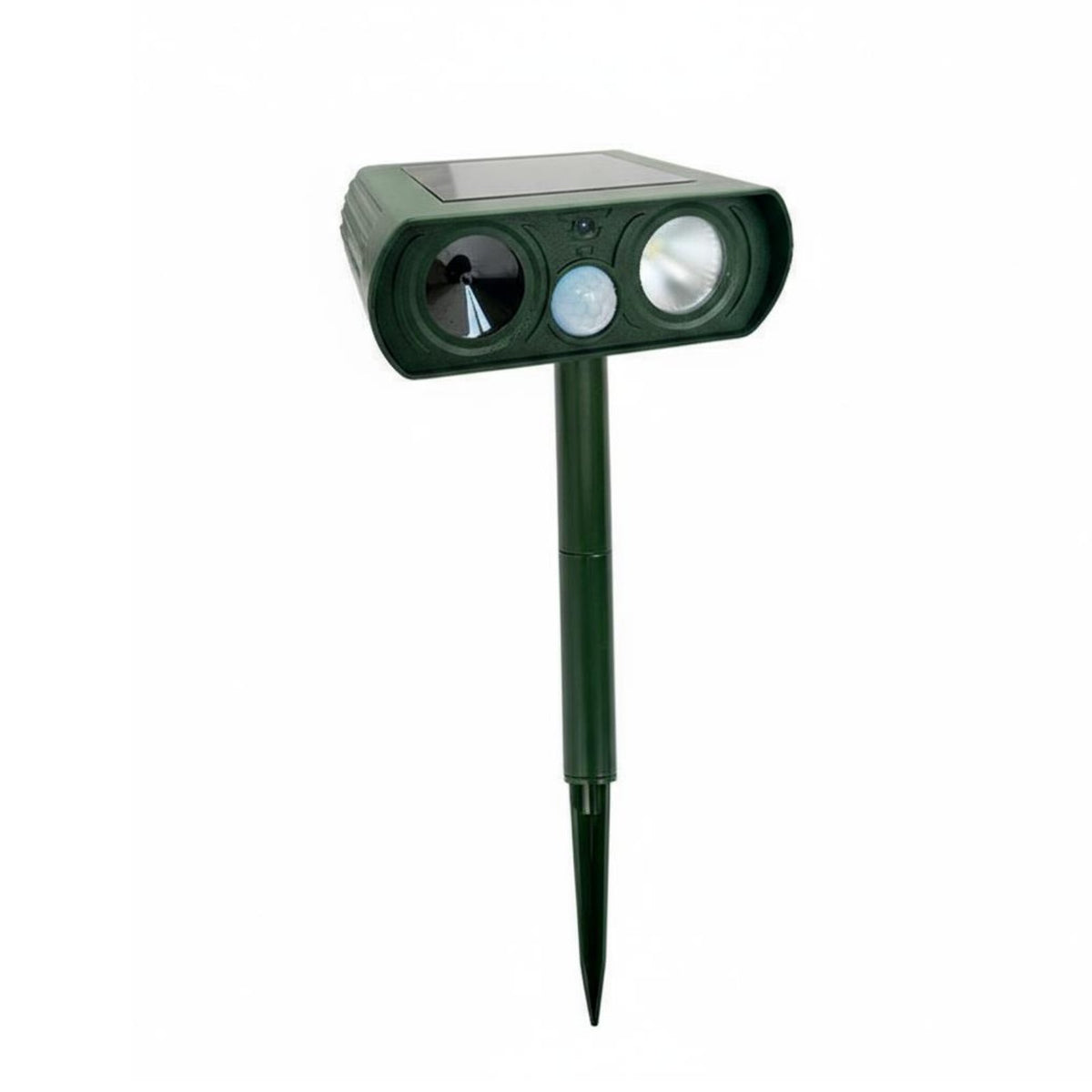 Flashing Light Creature Scarer Wide Coverage Solar Powered Acoustic Solar Acoustic Creature Waterproof