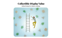 Child Climbing Ladder Figurine Dynamic Poses 1:64 Scale Human Model 1:64 Scale People Figures High Intricacy for Collectors