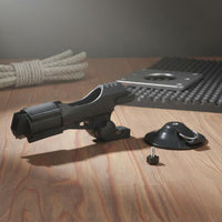 Suction Cup Fishing Pole Stand Firm Grip Kayak Rod Bracket for Anglers