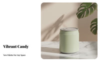 Beverage Can Shaped Trash Bin Sturdy PP Material Carbonated Can Garbage Bin Easy to Clean Press Top Wastebasket for Kids, Adults, Car, Bedroom